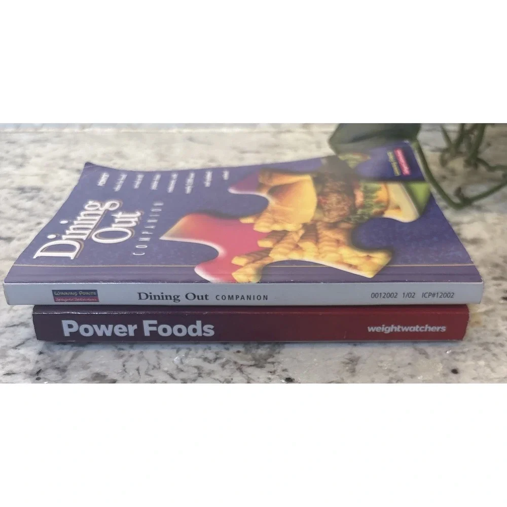 Weight Watchers 2002 Dining Out Companion & Power Foods‎ Books (2) weight loss